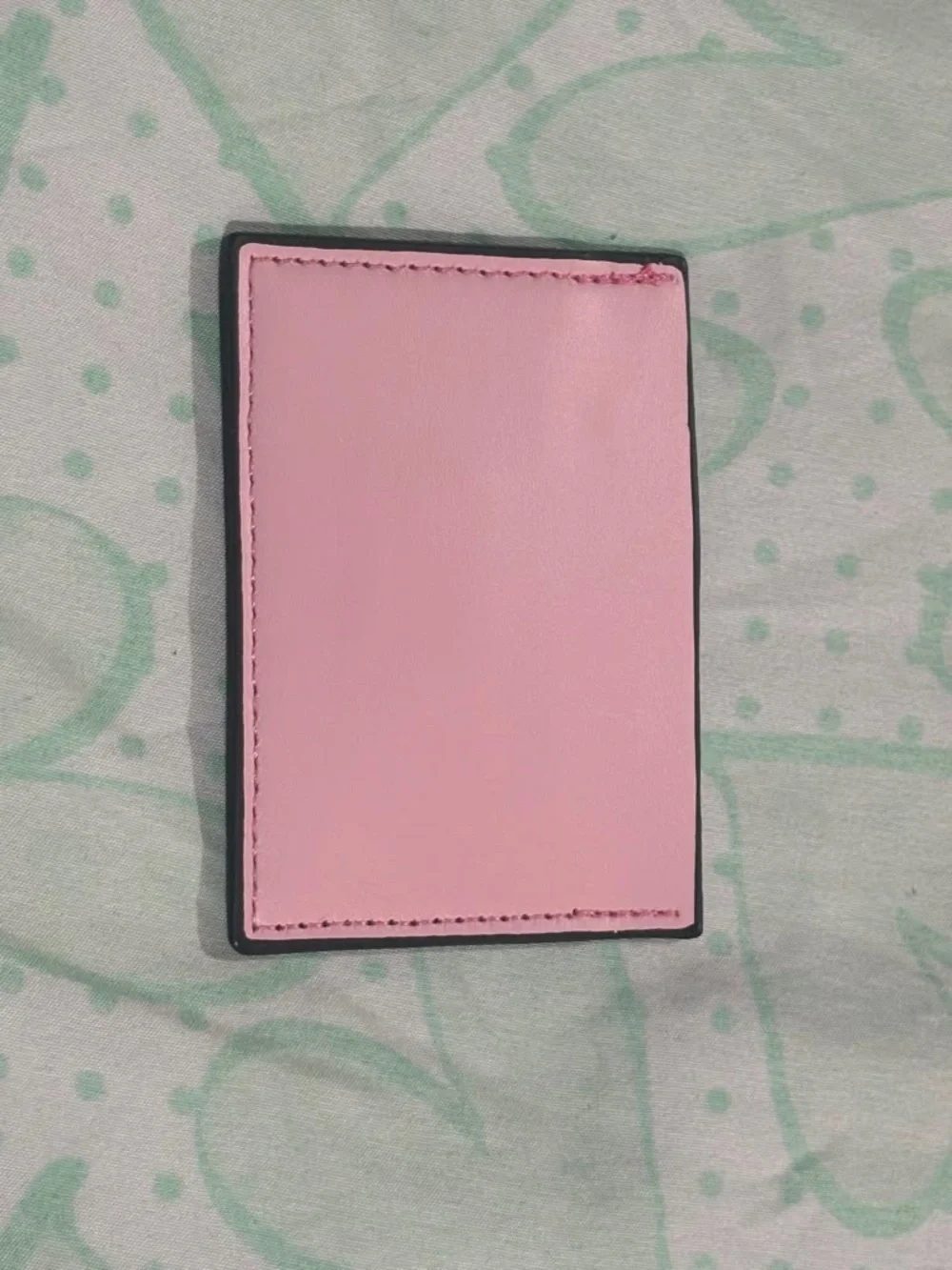 Coach Pink Signature Wristlet with Matching Card Case